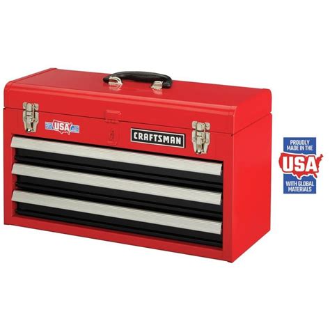 craftsman portable metal tool box lowes|craftsman tool box clearance.